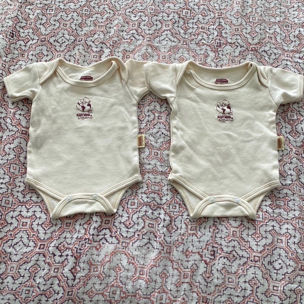 Organic onesie NWOT